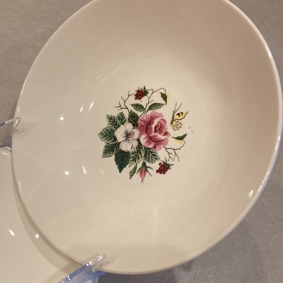 4 salad bowls, Knowles (Edwin) Regency pattern. - Picture 2 of 5
